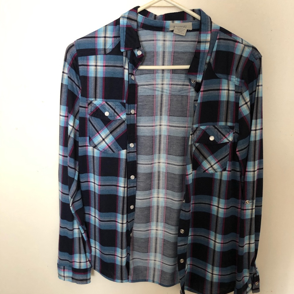 button up flannel